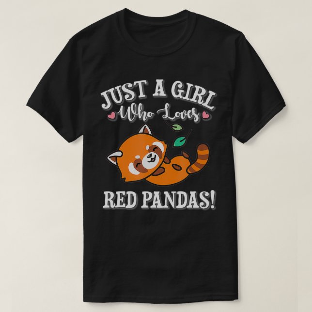 Red Panda  T-Shirt (Design Front)