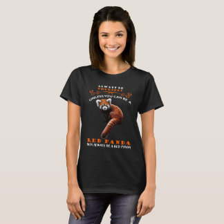 Red Panda T-Shirt - Womens