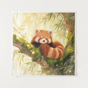 Red Panda Tapestry