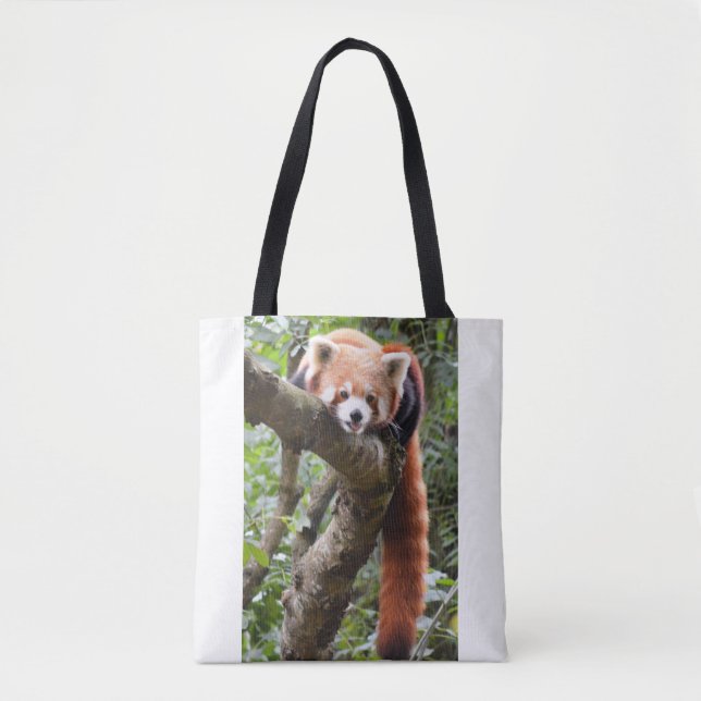 Red Panda Tote (Front)