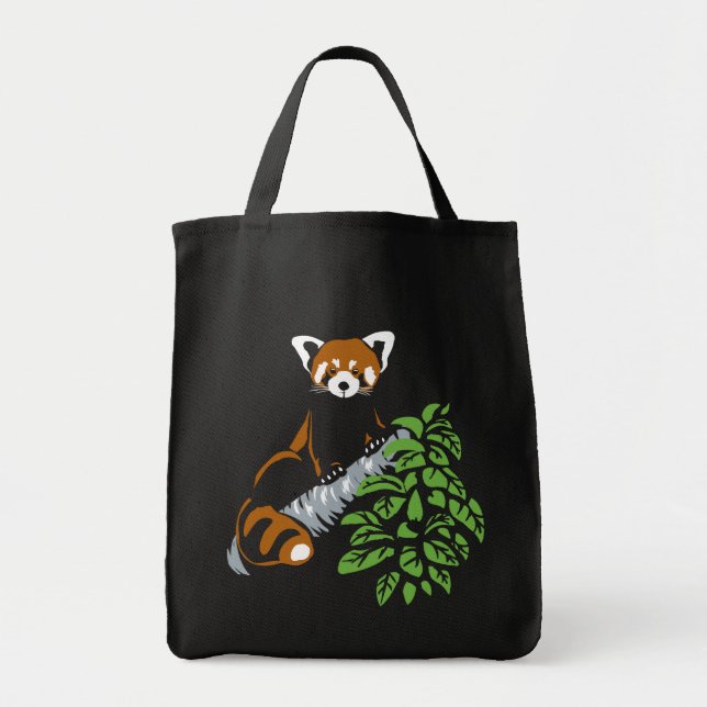 Red Panda Tote Bag (Front)