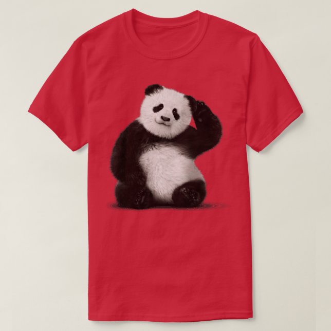 Red Panda Tshirt classic (16) (Design Front)