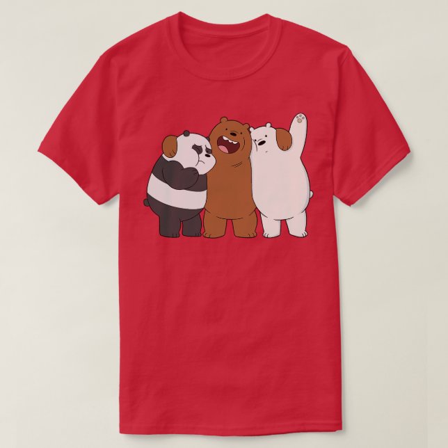 Red Panda Tshirt classic (17) (Design Front)