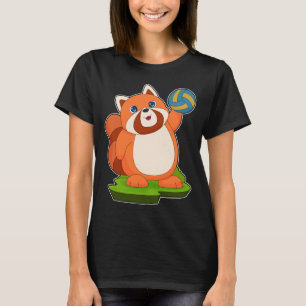 Red Panda Volleyball player Volleyball T-Shirt