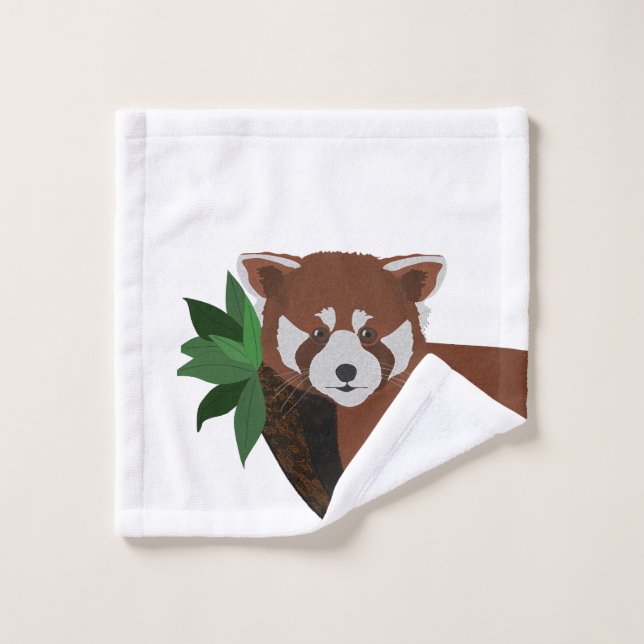Red Panda Wash Cloth (Wash Cloth)