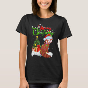 Red Panda   Xmas Decorations Santa Red Panda Chris T-Shirt