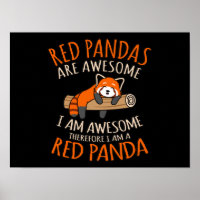 Red Pandas Are Awesome Cute Pet Animal Panda Lover