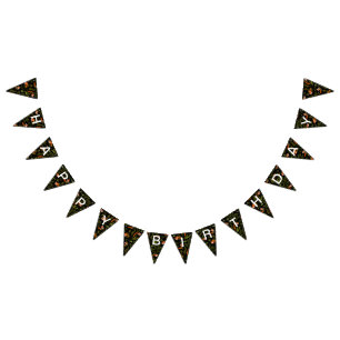 Red Pandas in the Forest Black Bunting