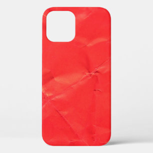 Red paper abstract texture backgroundabstract, age iPhone 12 case