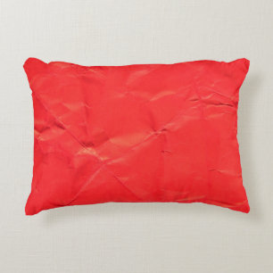Red paper abstract texture backgroundabstract, age decorative cushion