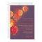 Red Paper Lanterns Purple Wedding