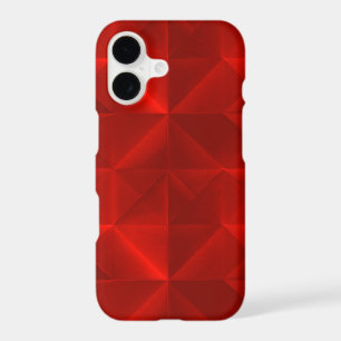 Red Paper Origami Pattern