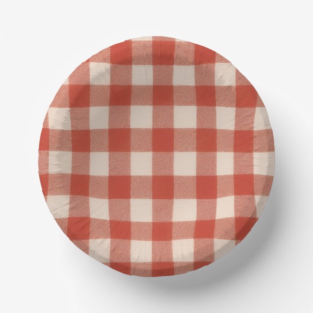 Red Paper Plate (Front)