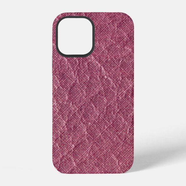 Red paper texture,  dark backgroundabstract, ancie iPhone case (Back)