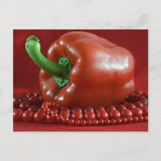 red paprika&beads_2 postcard