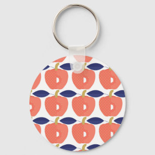 Red Paprika: Spice Inspired Seamless. Key Ring