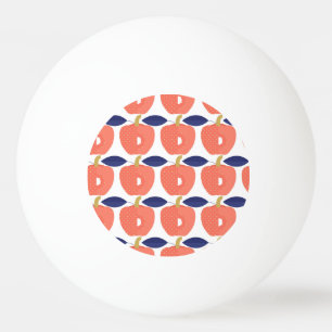Red Paprika: Spice Inspired Seamless. Ping Pong Ball