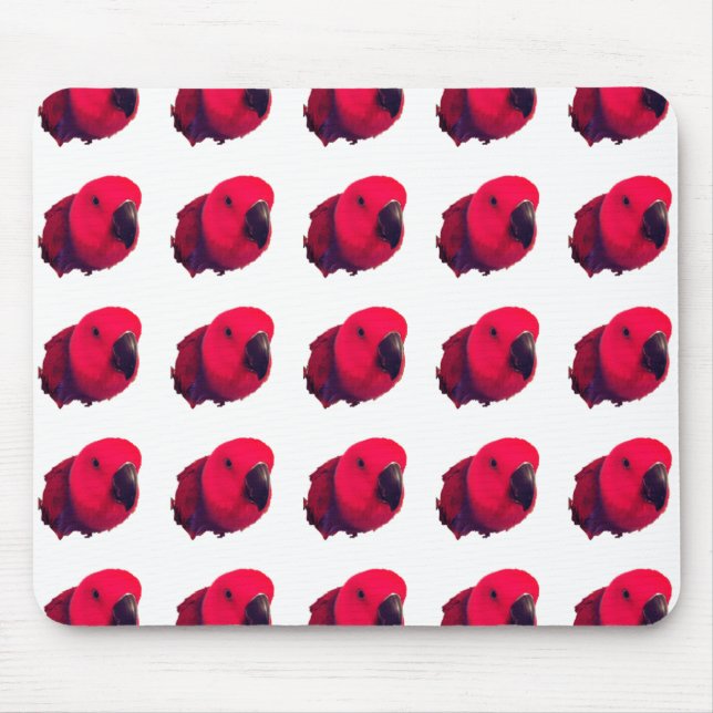 RED PARROTS MOUSEPAD (Front)