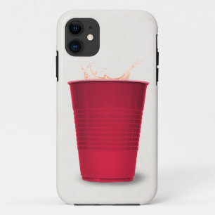 red party cup  with drink iPhone 11 case