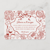 Red Pasta Thats Amore Italian Bridal Shower Recipe