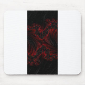 Red Pattern Mouse Mat