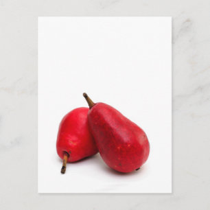 Red Pear Postcard
