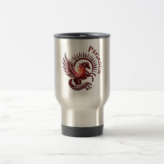 Red Pegasus2-Tumbler Travel Mug