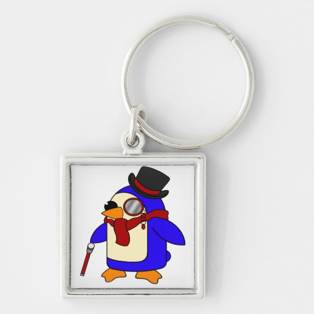 Red penguin key ring (Front)
