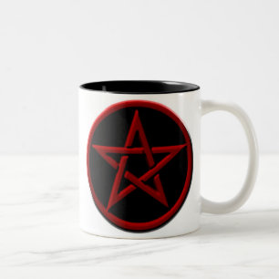 Red Pentagram Mug