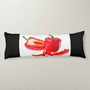 Red pepper body cushion