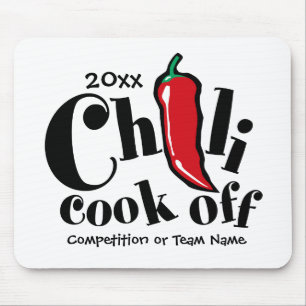 Red Pepper Chilli Cook Off Contest Mouse Mat