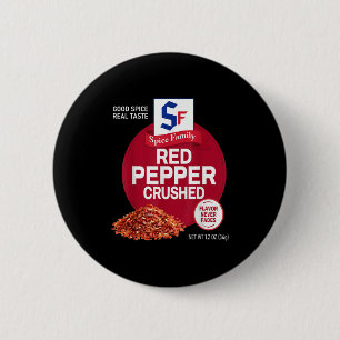 Red Pepper Crushed Sce Group Family Matching Hallo 6 Cm Round Badge