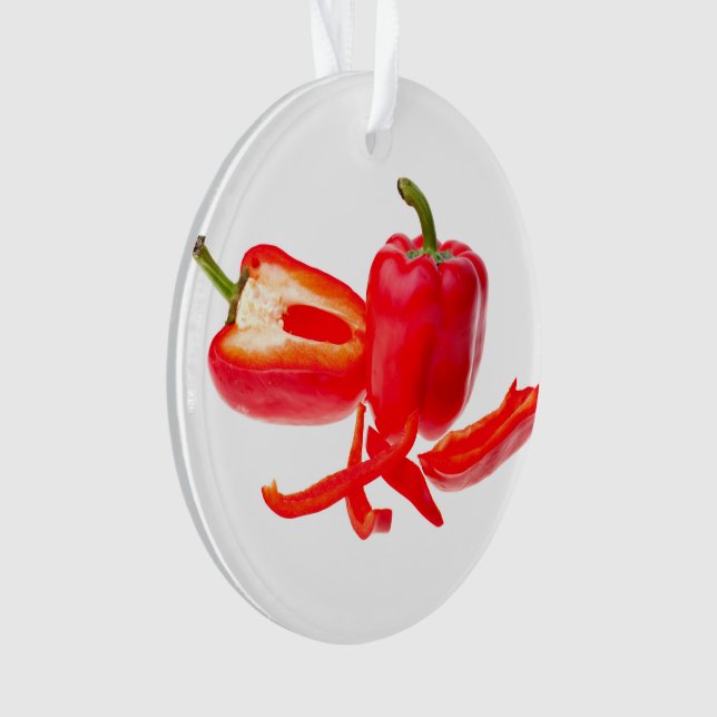 Red pepper ornament (Front)
