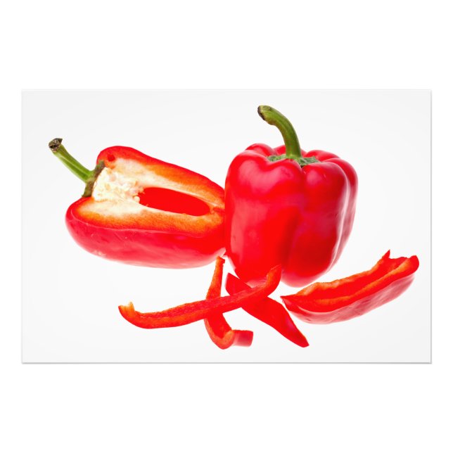 Red pepper photo print (Front)
