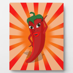 Red Pepper Superstar Plaque