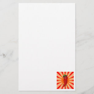 Red Pepper Superstar Stationery