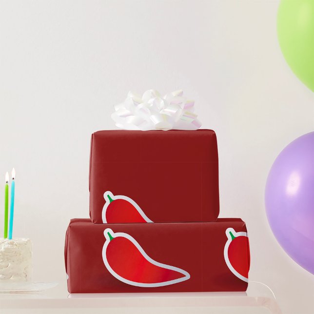 Red Pepper Wrapping Paper (Creator Uploaded)