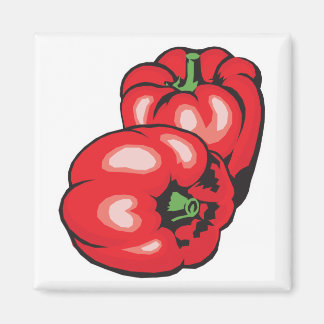 red peppers magnet