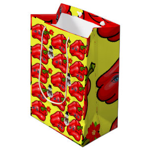 Red Peppers, Snowman Christmas Gift Bags