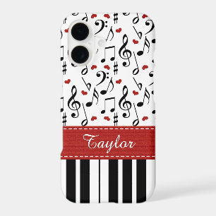 Red Piano Keyboard