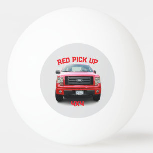 RED PICK UP PING PONG BALL