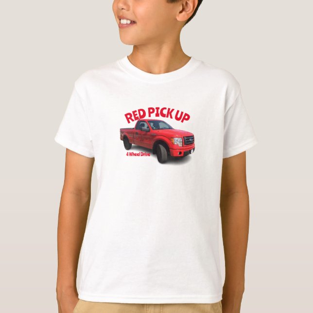 RED PICK-UP  T-Shirt (Front)