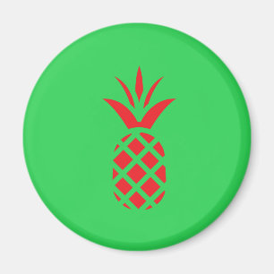 Red Pine apple in  Green Magnet