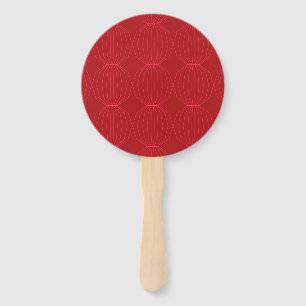 Red, pink, cool, unique, trendy, decorative art hand fan