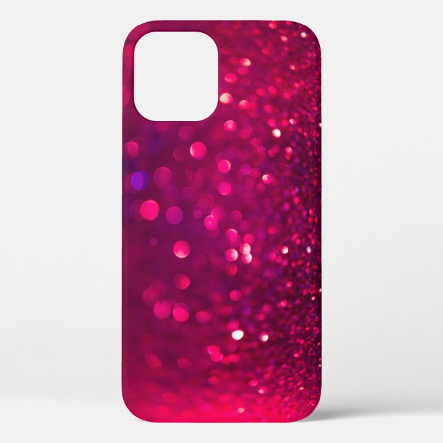 Red Pink Glitter: Abstract Bokeh Case-Mate iPhone Case (Back)