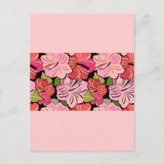red-pink postcard
