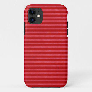 Red Pink Stripes Case