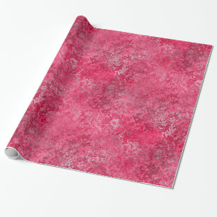 Red Pink Wrapping Gift Paper