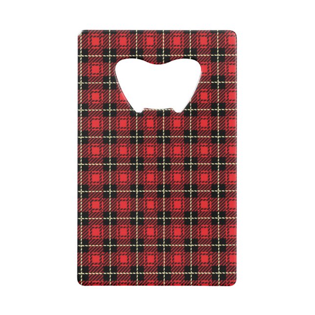 Red Plaid Background (Front)