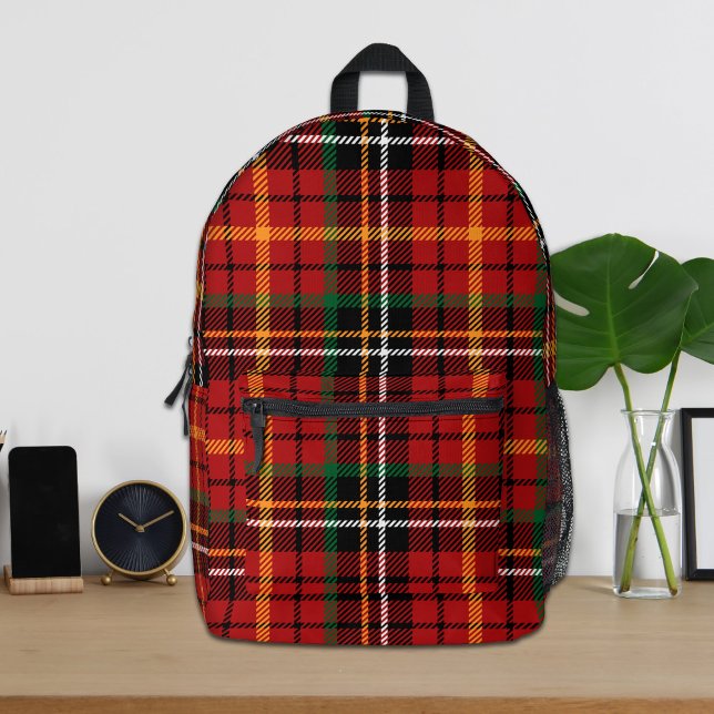Red Plaid Backpack (Creator Uploaded)